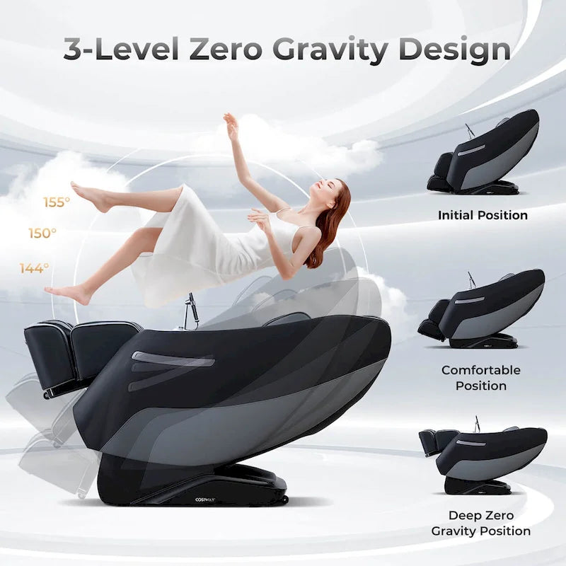 Zero Gravity Full Body Massage Chair with Waist Heating