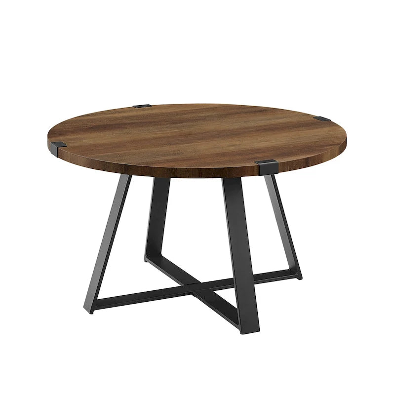 Round Metal Wrap Coffee Table