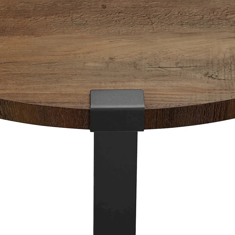 Round Metal Wrap Coffee Table