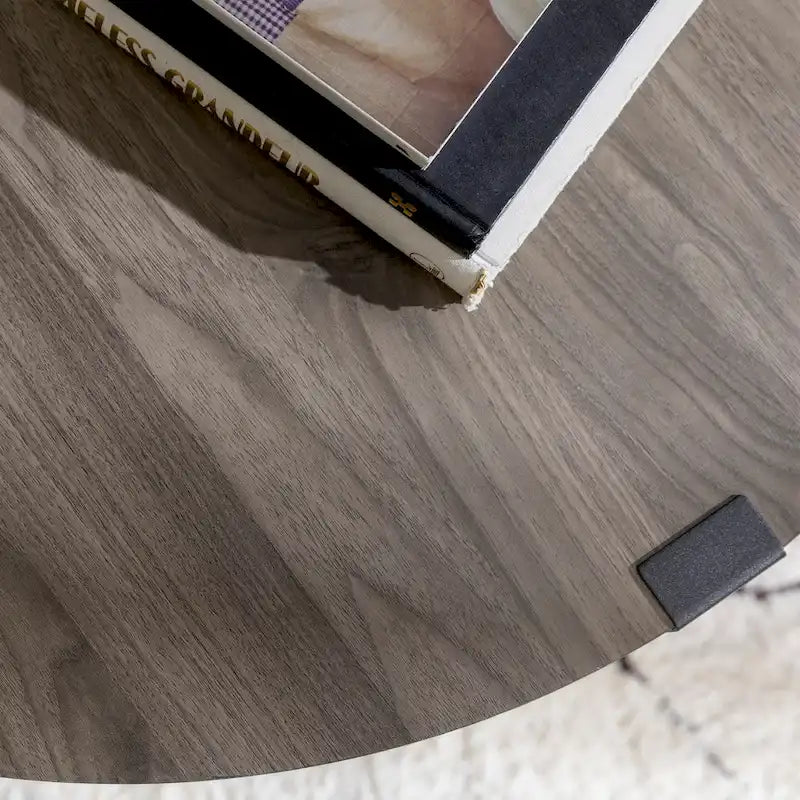 Round Metal Wrap Coffee Table