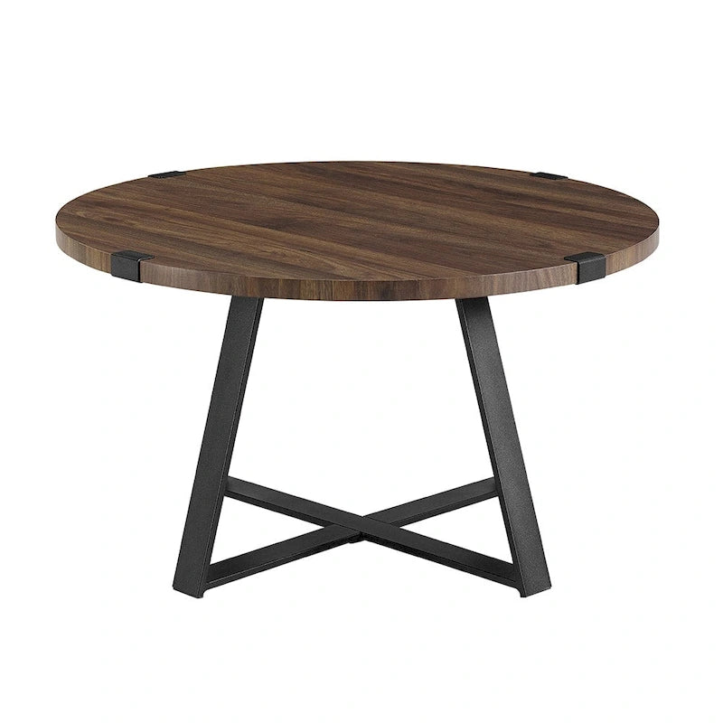 Round Metal Wrap Coffee Table