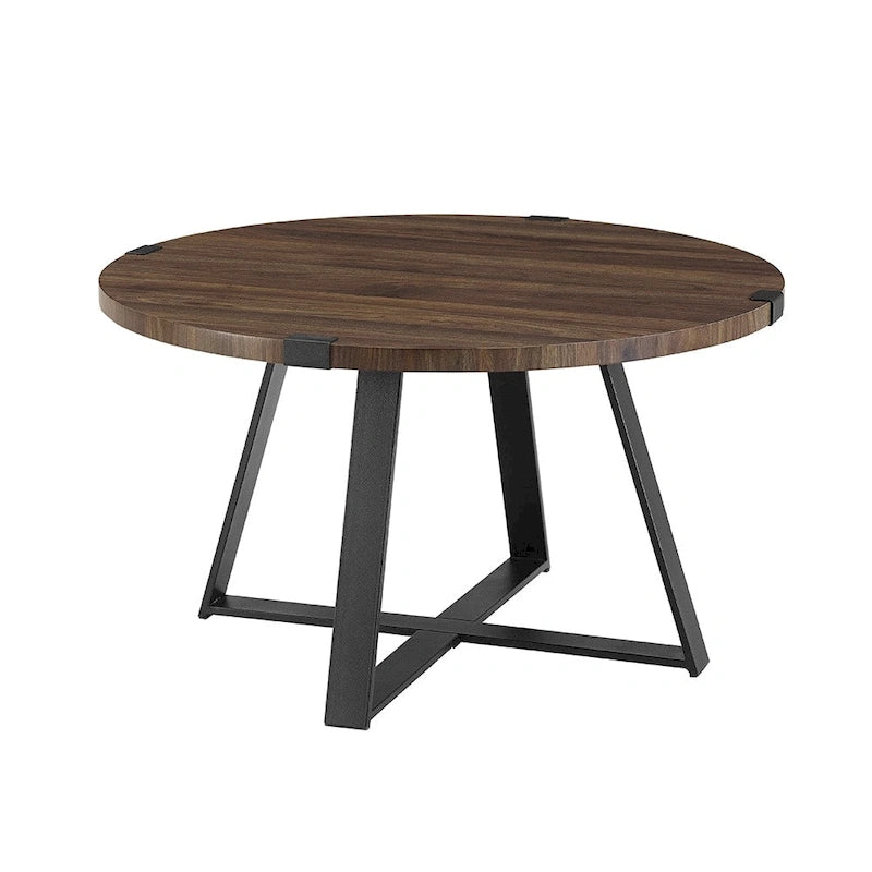 Round Metal Wrap Coffee Table