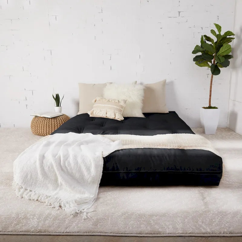Queen-size 5-inch Tufted Futon Mattress