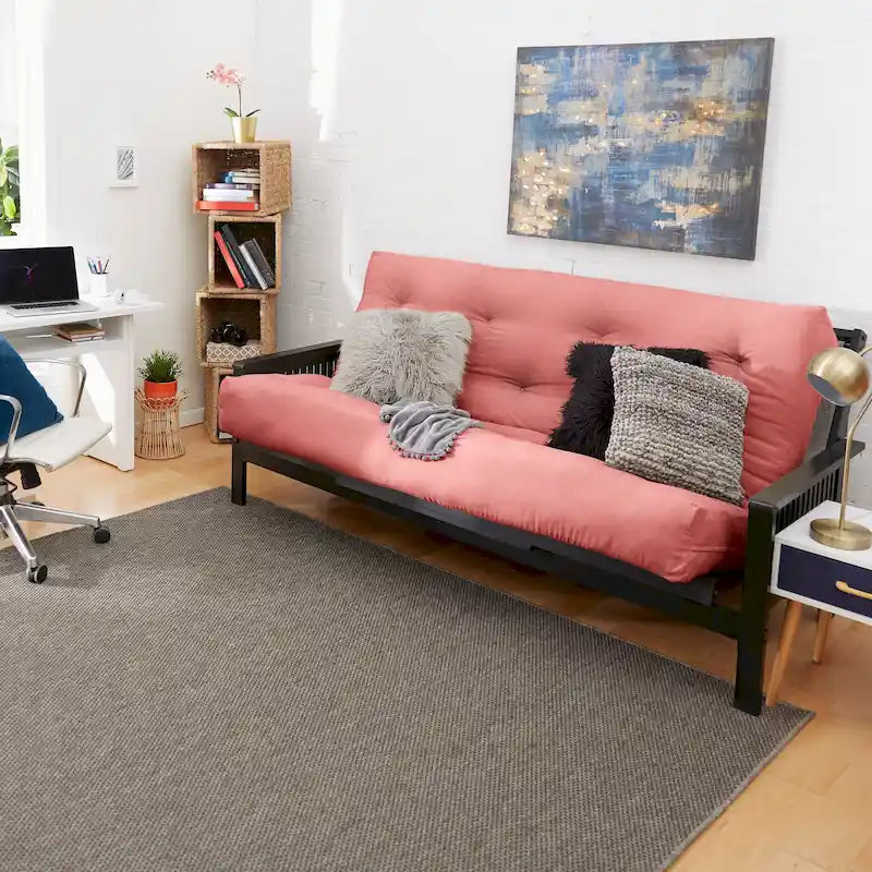 Queen-size 5-inch Tufted Futon Mattress