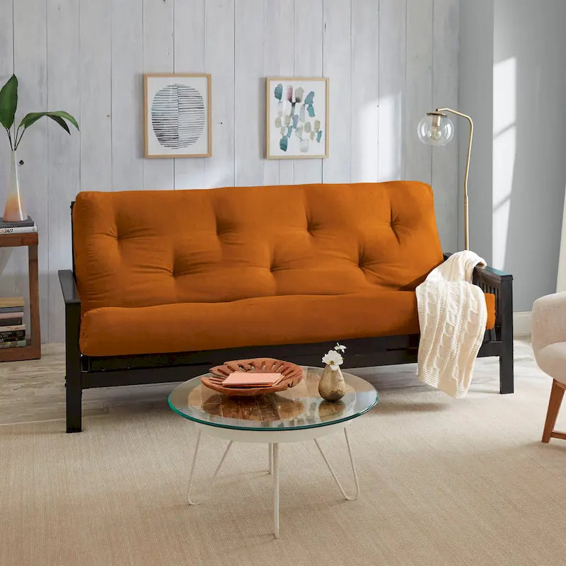 Queen-size 5-inch Tufted Futon Mattress