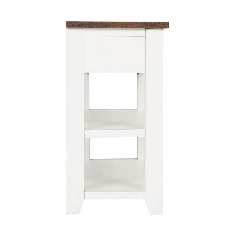 48" Console Table with 3 Drawers & 2 Shelves