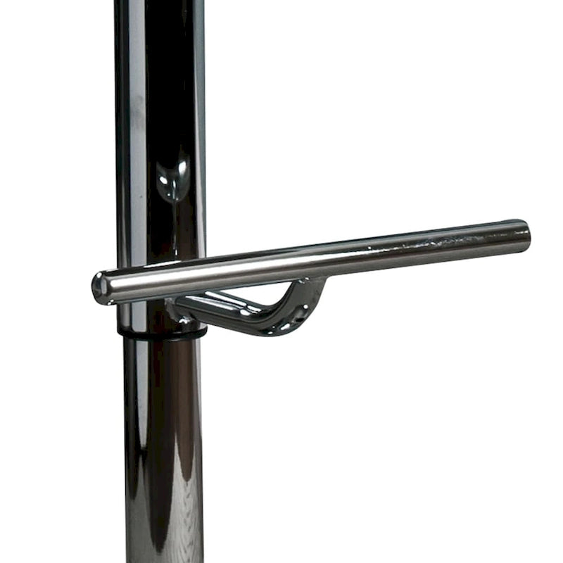 Modern Swivel Bentwood Adjustable Height Bar Stool