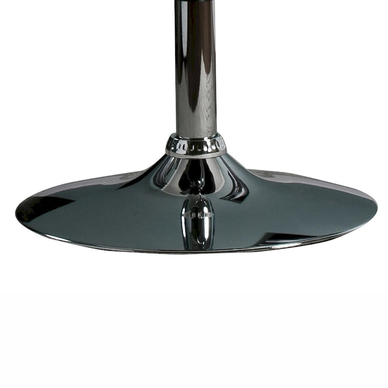 Modern Swivel Bentwood Adjustable Height Bar Stool