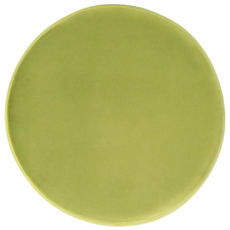 Round Hairpin Leg Ottoman
