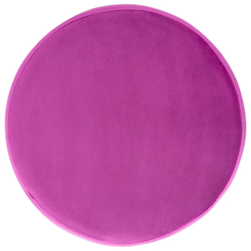 Round Hairpin Leg Ottoman