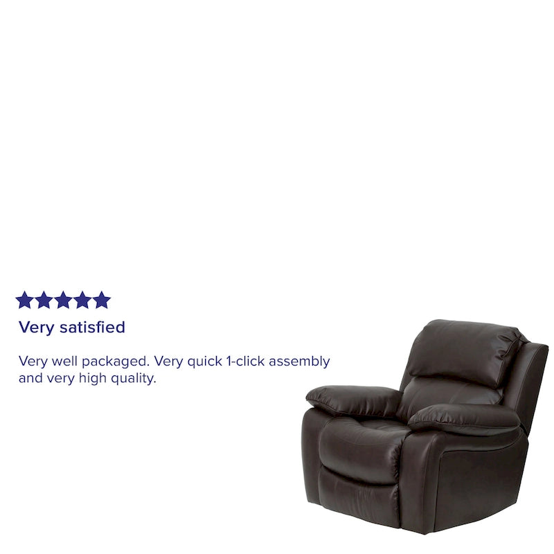 Leather Rocker Recliner