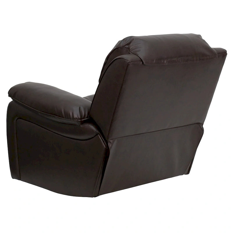 Leather Rocker Recliner