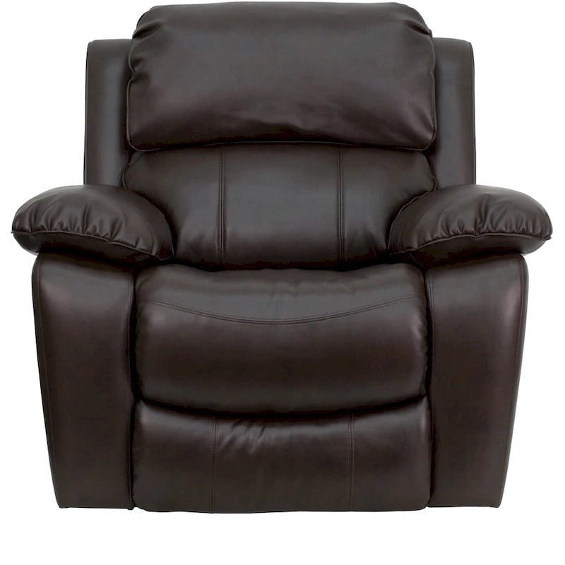 Leather Rocker Recliner