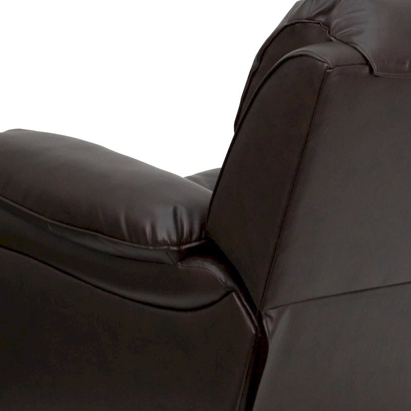 Leather Rocker Recliner