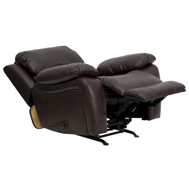 Leather Rocker Recliner