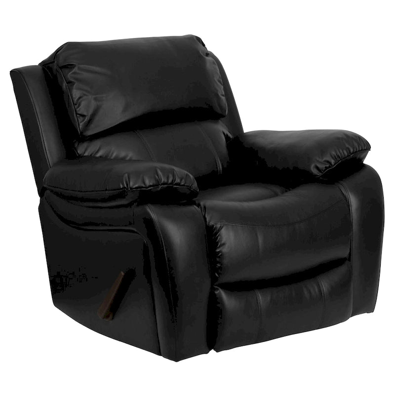 Leather Rocker Recliner