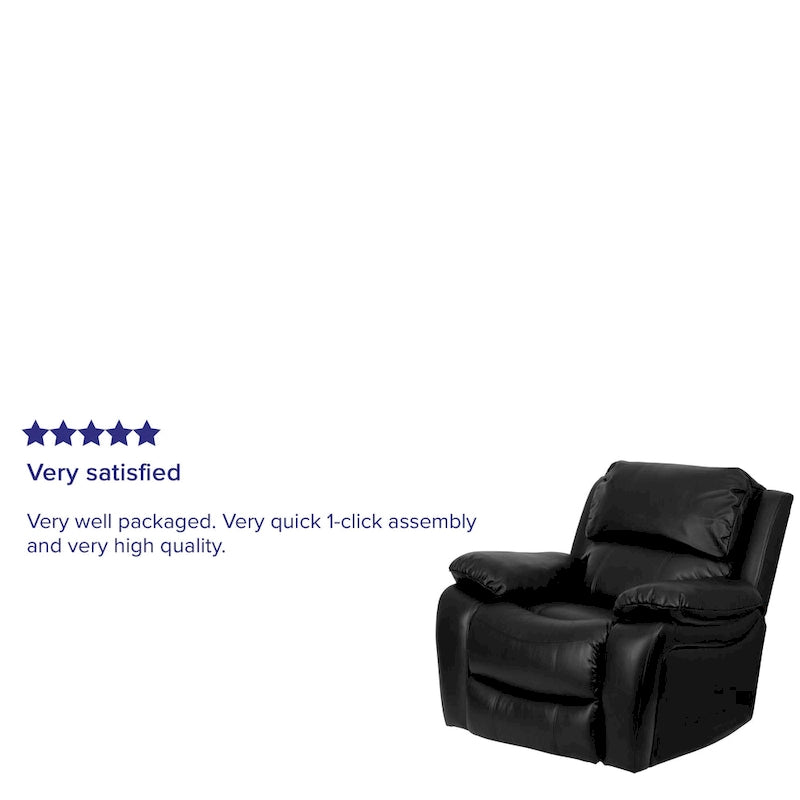 Leather Rocker Recliner