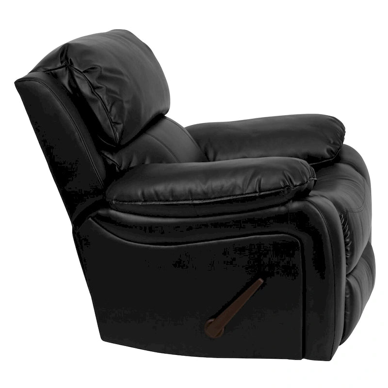 Leather Rocker Recliner