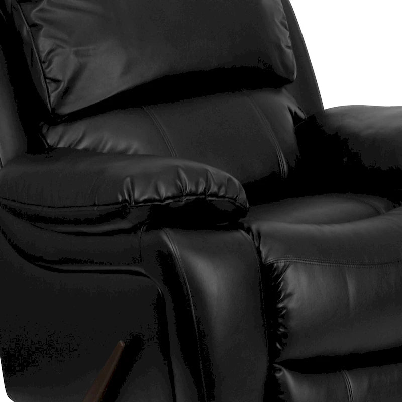 Leather Rocker Recliner
