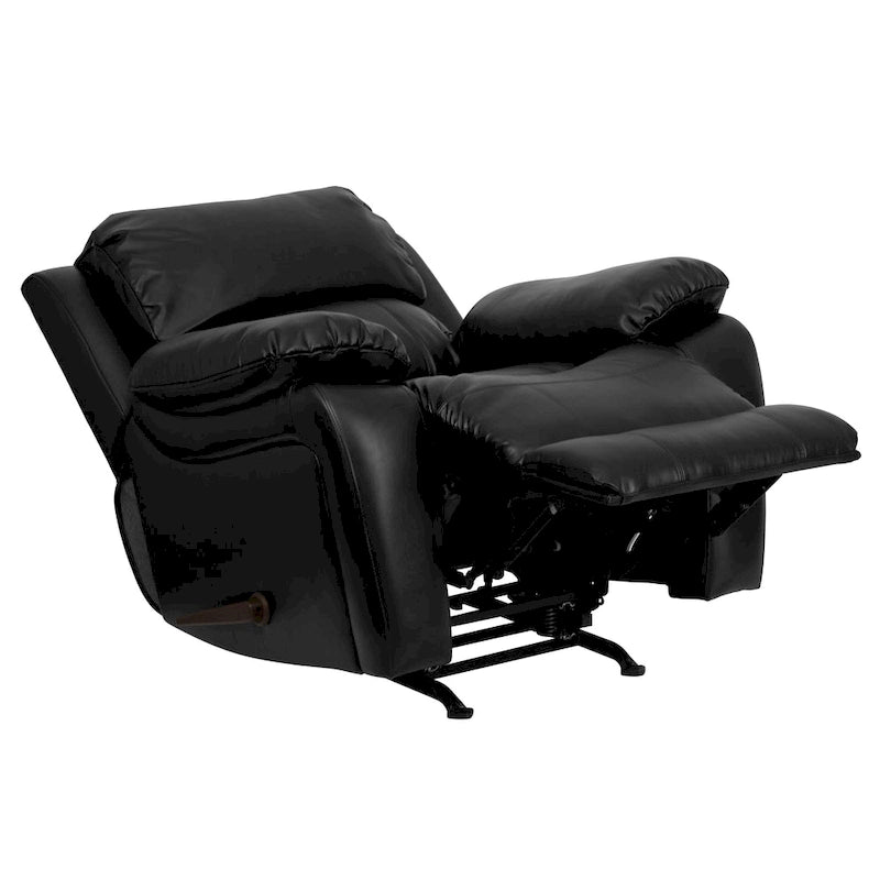 Leather Rocker Recliner