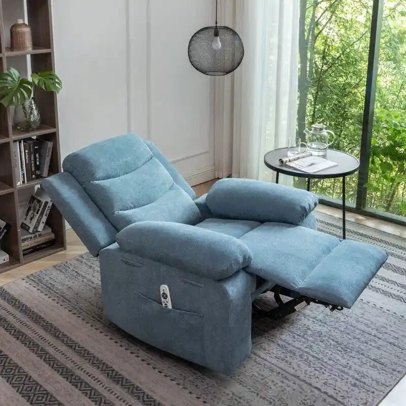 Power Recliner with Adjustable Massage Function and Heating System