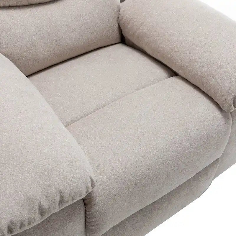 Power Recliner with Adjustable Massage Function and Heating System