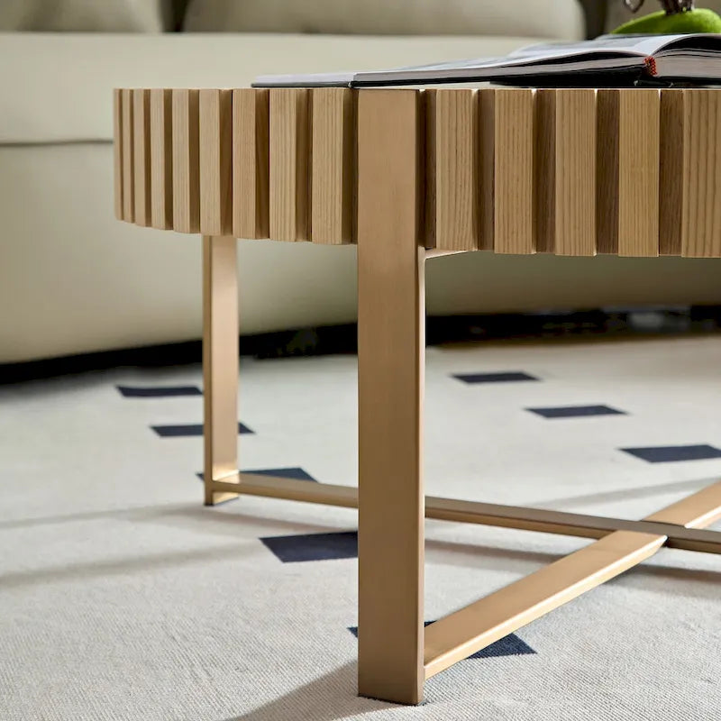 Round Coffee Table for Living Room
