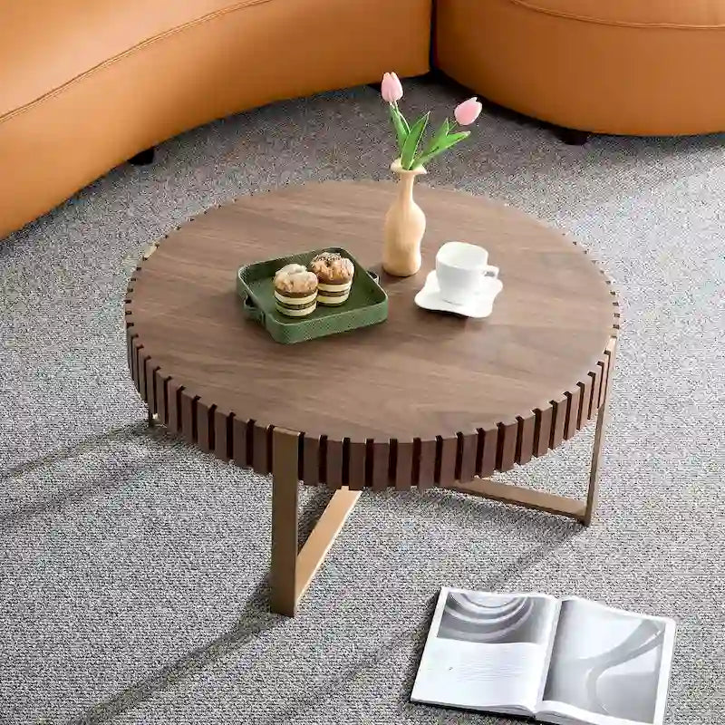 Round Coffee Table for Living Room