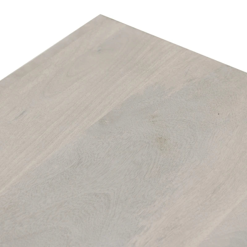White Sand 51-Inch Solid Mango Wood Bench