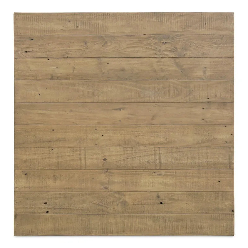 NADAAL STUDIOS Niall, Square Wooden Coffee Table, Brown - 31.5 X 31.5 X 16